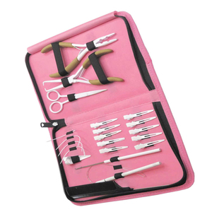 Kit de alicates para extensiones de cabello con múltiples herramientas de estilismo para profesionales de salones, peluqueros y centros de formación en belleza - Product Image 5