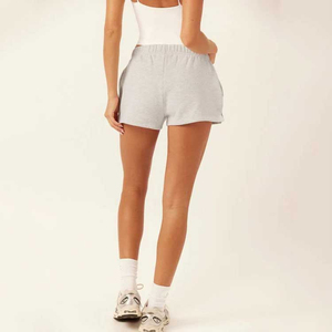 Shorts de Verano para Mujer, Transpirables, de Secado Rápido, de Algodón, con Cordón Ajustable en la Cintura y Bolsillos Laterales, para Gimnasio y Yoga - Product Image 3
