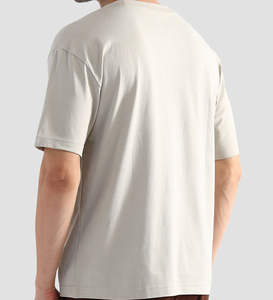 เสื้อยืดคอกลมผ้าฝ้ายคุณภาพสูงสำหรับผู้ชาย ทรงปกติ สวมใส่สบาย เหมาะสำหรับแฟชั่นฤดูร้อนและการสวมใส่ในชีวิตประจำวัน - Product Image 2