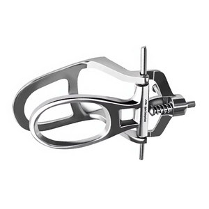 Articulador dental cromado de arco medio-bajo con bisagra, instrumento para prótesis, modelo protésico ajustable para laboratorio dental - Product Image 4
