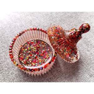 Boîte de rangement décorative traditionnelle artisanale en provenance d'Inde - Product Image 6