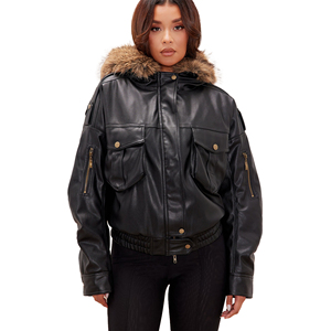 Chaqueta Western de Cuero Genuino para Mujer, Estilo Vaquero Clásico con Flecos, Corte Ajustado, Logotipo Personalizado, Precio de Fábrica, Venta al Por Mayor - Product Image 1