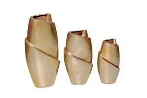Modern Luxury Aluminum Floor Standing Flower <b>Vase</b>-Handmade Lightweight Eco-Friendly Home & Office Decor - Product Image 5