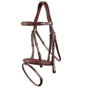 Juego de Brida de Cuero para Montar a Caballo, Fácil de Limpiar, Ligero, Proveedor Mayorista de Artículos Ecuestres, Tamaño y Color Personalizados, Fábrica OEM - Product Image 2