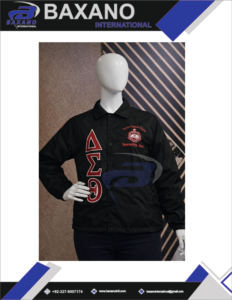 Veste de coach imperméable Delta Sigma Theta DST Sorority, résistante aux intempéries - Product Image 4