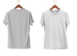 Mens Casual Knitted <b>Tshirt</b> 60% Cotton 40% Polyster V-Neck Digital Printing Pattern Woven 180 Grams - Product Image 4