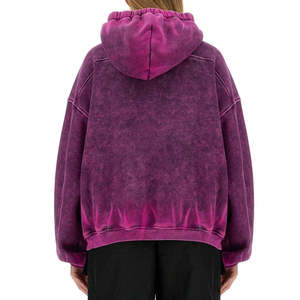 Sweat-shirt à capuche personnalisé pour homme, 350 g/m², en molleton, coupe oversize, streetwear, avec logo personnalisé, fournisseur de vêtements en gros - Product Image 5