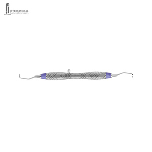 Juego de Curetas Dentales Ergonómicas de Alta Calidad con Mango Hueco 11/12 Gracey, de Acero Inoxidable, para Periodoncia, F.J.INTERNATIONAL - Product Image 2
