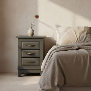 Mesa de Centro Moderna con 3 Cajones, Madera de Caucho y MDF, Muebles para Sala de Estar, Diseño Moderno para Espacios Modernos - Product Image 2