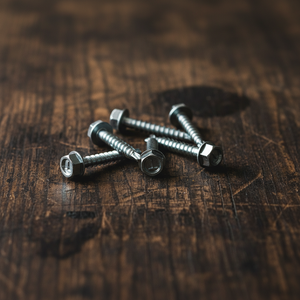 B2B Bulk Supply Inch System Hex Washer Head <b>Screws</b>-High Quality <b>Galvanized</b> Carbon Steel Class 4.8 & 6.8 Coarse Thread Fasteners - Product Image 1