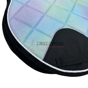 Custom Printed Horse Saddle Pad Ear <b>Bonnet</b> Brushing Boots Set Lightweight Durable Anti Sweat Equestrian Equipment - Product Image 4