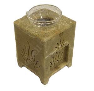 Brûleurs d'huiles d'encens en pierre savonneuse - Product Image 1