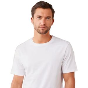 Vente en gros de t-shirts promotionnels personnalisés brodés simples pour hommes sérigraphie t-shirts vierges pour hommes t-shirts surdimensionnés - Product Image 2
