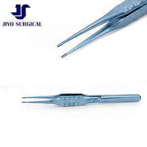 Pinzas Quirúrgicas para Blefaroplastia D&K Rabkin DK-4567, 4 1/2 Pulgadas, Ejes Rectos, 0.5mm, 1x2 Dientes, Plataformas de Ligadura de 6.0mm - Product Image 1