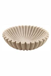 Cuenco de Mármol Travertino Pulido para Almacenamiento de Fruta Fresca, Decoración para Fiestas, Accesorios de Lujo Modernos y Ecológicos para el Hogar - Product Image 3