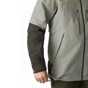 Veste de ski imperméable surdimensionnée pour homme, personnalisée OEM, 100% polyester, respirante, isolée, à capuche, pour snowboard, randonnée, combinaison de neige - Product Image 3