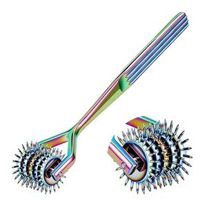 Instrumentos de Diagnóstico Neurológico de Alta Calidad, Rodillo de Martillo Wartenberg de 5 Pines, de Acero Inoxidable - Product Image 1