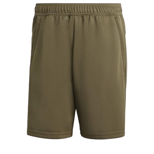 Shorts pour hommes en tricot Spandex/Polyester à séchage rapide, avec logo patchwork vieilli sur le devant, fermeture à cordon de serrage et taille mi-haute - Product Image 1