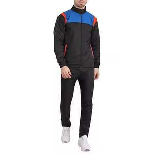 Conjunto deportivo de sudadera y pantalones de chándal para hombre, estilo cremallera, 100% algodón, de Pakistán. - Product Image 1
