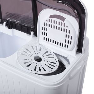 XPB35-188S 14.3(7.7 6.6)lbs lavatrice semiautomatica con coperchio grigio - Product Image 6