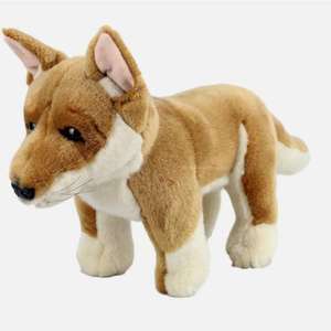 Nouveaux jouets en peluche douce de chien australien Dingo, vente en gros en Chine - Product Image 1