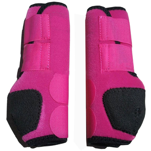 Bottes de thérapie équine en néoprène pour chevaux, pour usage extérieur, soutien protecteur des jambes, bottes de récupération - Product Image 3