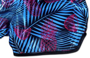 Muay Thai short high quality satin fabric custom logo breathable lightweight gym training <b>elastic</b> waistband fitness men women - Product Image 2