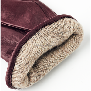 Guantes de Cuero Unisex para Otoño, Resistentes al Viento y al Agua, de Piel de Oveja Genuina, Color Negro y Marrón, para Conducir - Product Image 4