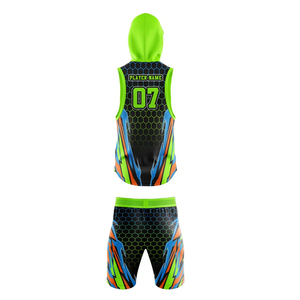 Uniforme de Fútbol 7v7 de Verano, Impreso y Transpirable, de Primera Calidad, para Entrenamiento, Ligero, 100% Poliéster, de Secado Rápido - Product Image 2
