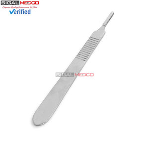 Caja de 100 Piezas de Cuchillas de Bisturí Manuales de Acero Inoxidable Alemán, Estériles # 12 Herramientas Quirúrgicas Desechables Profesionales para Corte Médico - Product Image 2