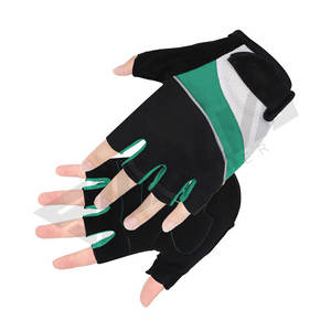 Guantes de Ciclismo Antideslizantes de Medio Dedo, Guantes Deportivos Antichoque para Bicicleta de Montaña y Carretera - Product Image 4