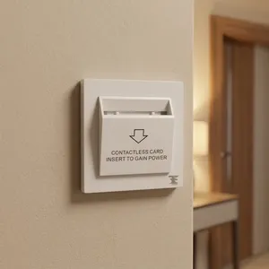 TESX TESX-ENC01 Interrupteur mural économiseur d'énergie 40A 180-280V Système de contrôle d'alimentation intelligent pour hôtels et centres de villégiature - Product Image 5