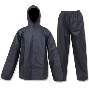 Ensemble de survêtement personnalisé léger, imperméable et coupe-vent, avec veste à taille élastique et pantalon à cordon de serrage - Product Image 1