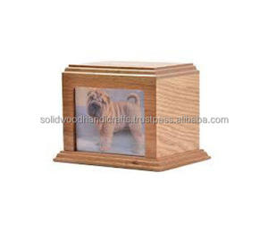 Urnes funéraires en bois pour animaux de compagnie, urnes de crémation en bois pour cendres de chat et de chien, urnes en bois de rose à bas prix - Product Image 6
