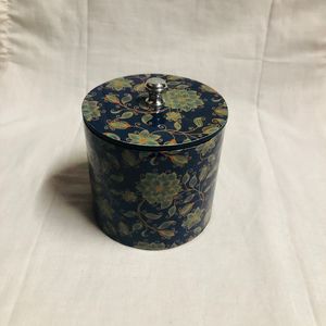 Round Inlaid Eco-Friendly <b>MDF</b> <b>Box</b> with Checkerboard Pattern Handmade Decorative Storage Case for Home Tabletop Use Angel Theme - Product Image 2