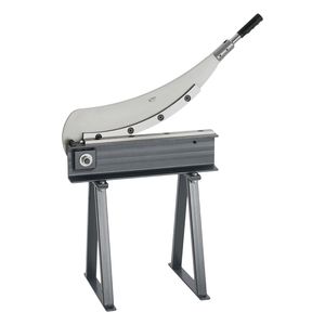 Cesoia a Ghigliottina Automatica da 20 Pollici, Tagliatrice Manuale da Banco per Lavorazione Lamiere Metalliche, Materiale Q235 - Product Image 1