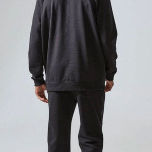 Distressed Embroidery <b>Tracksuit</b> for Men Sweat Suit Hoodie and Pant Set Screen Printed Acid Wash <b>Tracksuit</b> for Men OEM Service - Product Image 5