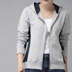 Sudaderas con Cremallera para Mujer con Logotipo Personalizado, Tela de Algodón Suave, Sudaderas con Cremallera para Mujer, Ropa Duradera y a la Moda - Product Image 4