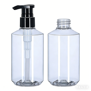 Bouteilles pulvérisatrices rondes en PET de 300 ml pour gel douche, shampoing, soins de la peau, emballage cosmétique personnalisé, impression sérigraphique de haute qualité - Product Image 5