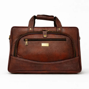 Sacs pour ordinateur portable en cuir pour adultes, sacs pour ordinateur portable multifonctionnels de haute qualité, sacs pour ordinateur portable tendance pour la saison hivernale - Product Image 1