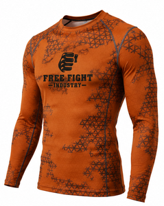 Maillots de compression MMA de haute qualité à prix abordable, vente en gros de maillots de compression pour hommes, maillots de compression Jiu Jitsu personnalisés imprimés - Product Image 4