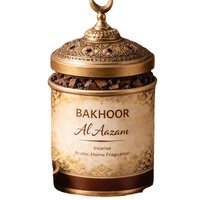 Meilleure Vente Bakhoor Al Aazam Encens Parfums d'Ambiance Arabes Expérience Authentique 250 Grammes