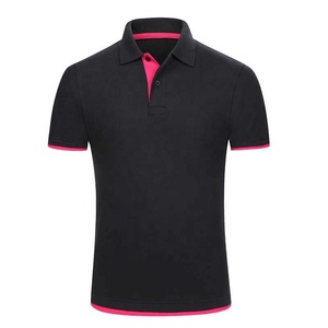 เสื้อโปโลแขนครึ่งสำหรับผู้ชายและผู้หญิงสำหรับใส่ได้ทั้งชายและหญิงผ้าเทอร์รี่ปักโลโก้ได้ตามต้องการฤดูร้อนขนาดพิเศษปรับแต่งได้ S-3XL - Product Image 1