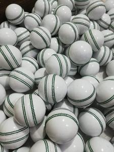 Premium Grade White Leather Confirming To Mcc Regulations Top Quality 5 1/2 Oz Cricket <b>Ball</b> 50 Overs Hot Sale Leather Hard <b>Ball</b> - Product Image 4