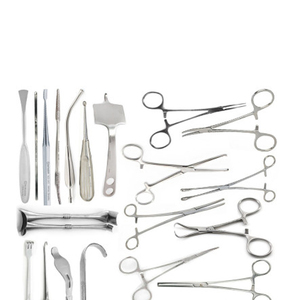 Juego de instrumentos de cirugía general de acero inoxidable de alta calidad para uso profesional en hospitales, clínicas y quirófanos. - Product Image 5