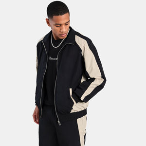 Unisex Solid Tracksuit Full Zipper Sporty Jogger Set Regular Fit Breathable Waterproof Printed Polyester Autumn Wear - Product Image 5