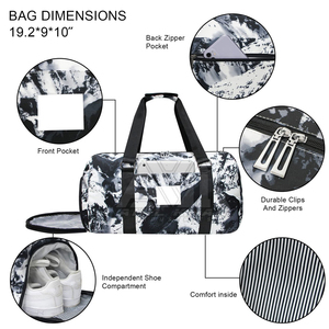 Nouveau Sac de Sport Personnalisé avec Logo de Designer, Haute Qualité, pour la Course à Pied, Prix de Gros 2026, Faible MOQ, Couleurs et Tailles Personnalisables, Sac de Sport Brodé - Product Image 3