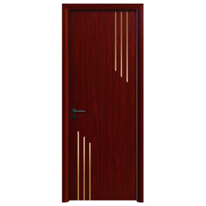 Puerta de una sola hoja de WPC: Crea un entorno de vida elegante con puertas interiores de WPC impermeables y resistentes al calor para el hogar, hoteles y oficinas. - Product Image 4