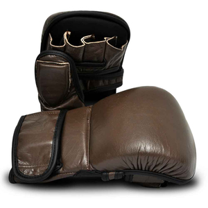 Professional MMA Gloves for Boxing Training Customizable Leather MMA Gear-Lightweight for Closure High Quality Cheap Price - Product Image 2