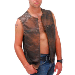 Chaleco de Cuero Impermeable de Invierno de Primera Calidad, Transpirable, Ecológico, Ropa Casual, Precio al por Mayor para la Mejor Venta en Línea - Product Image 3
